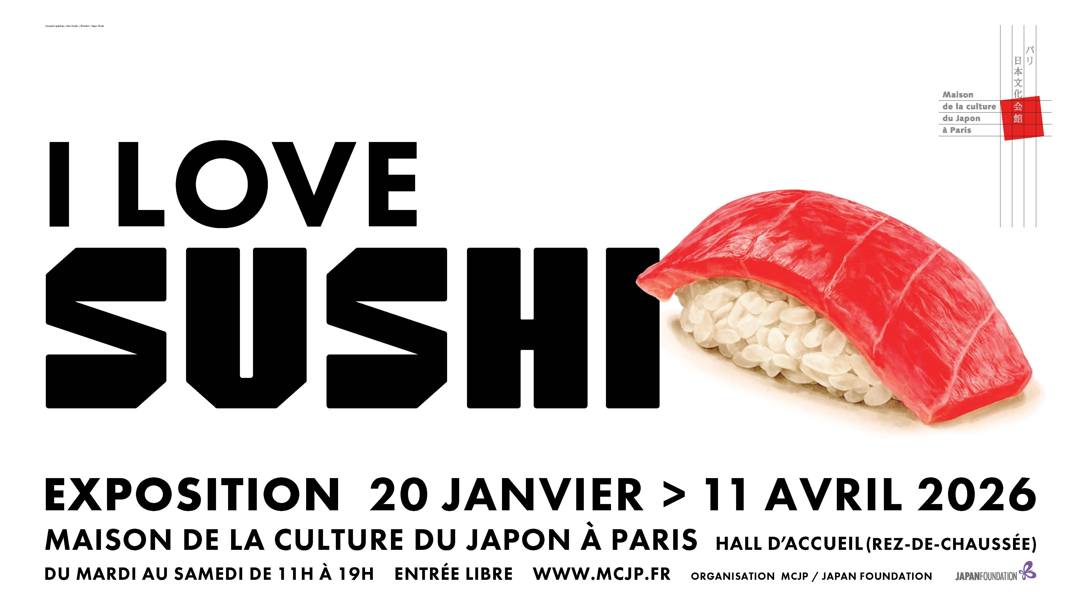 I LOVE SUSHI - Maison de la culture du Japon à Paris