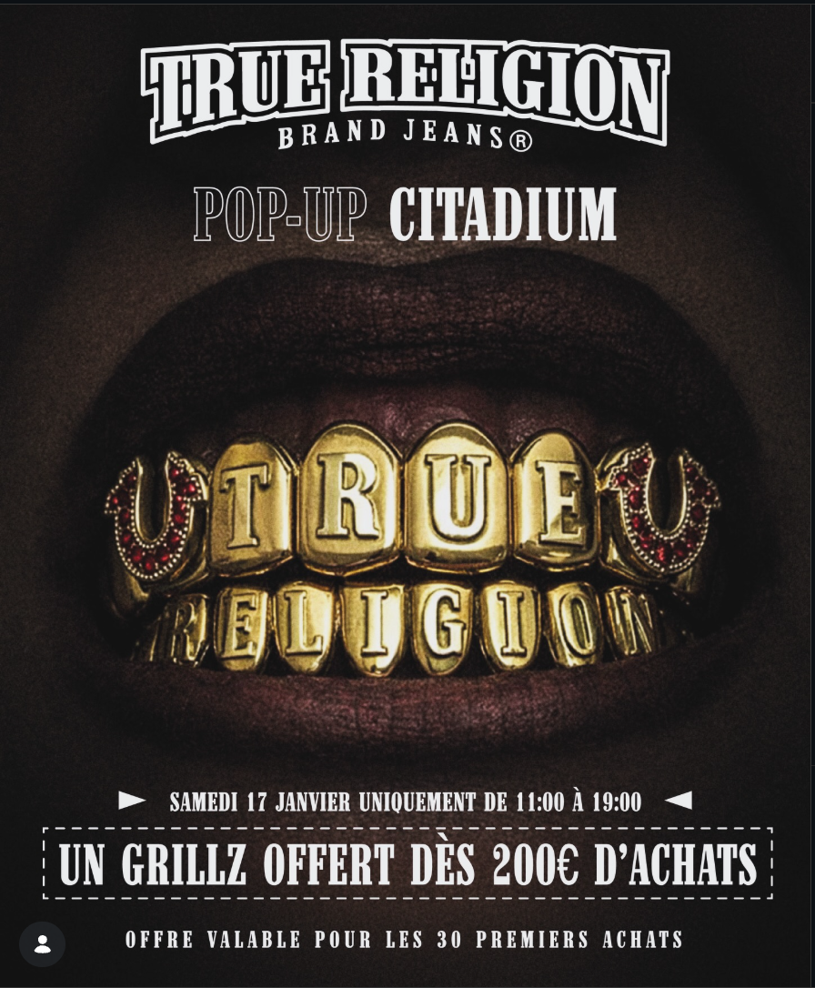True Religion × Chromiz Paris (Citadium)