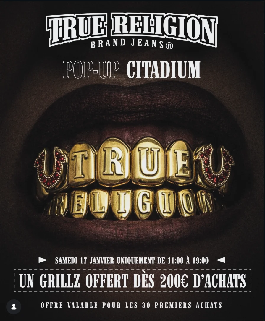 True Religion × Chromiz Paris (Citadium)
