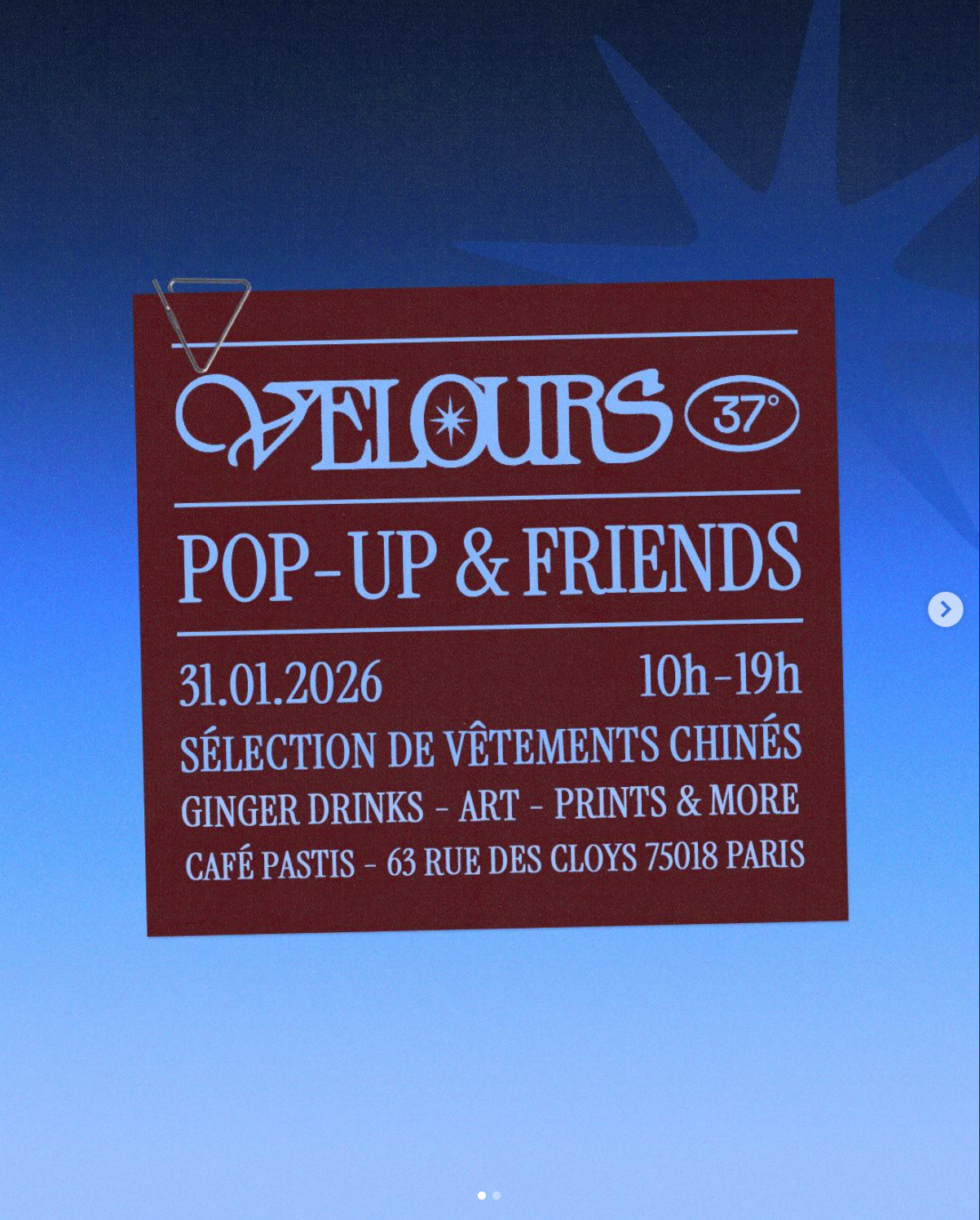 Velours 37° — Pop-up vintage & créatif·ves au Café Pastis (Paris 18e)​