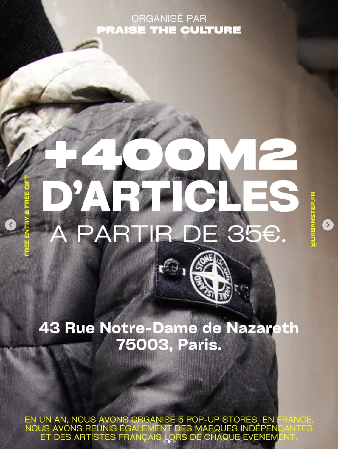 Urbanstep — Pop-Up Store Luxe & Streetwear + marques indé (Paris 3e)​ - Image 2