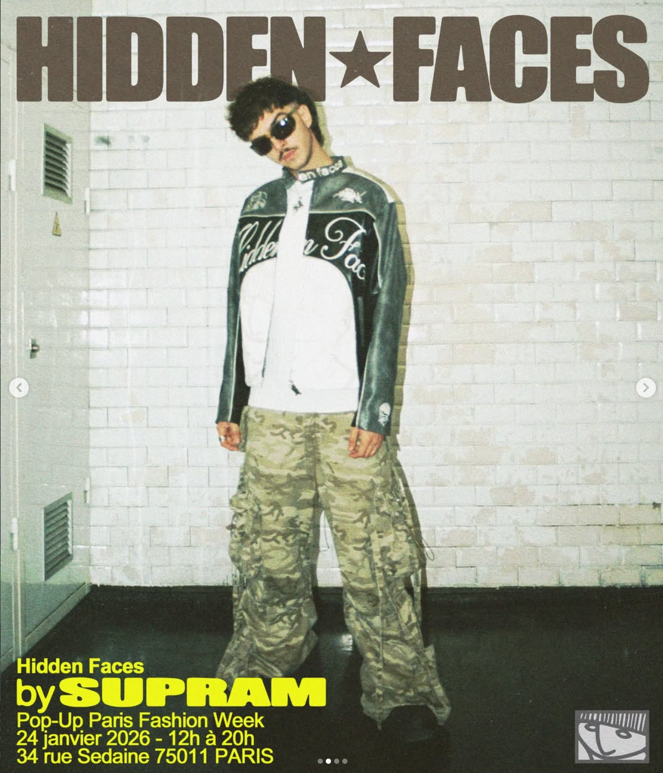 Hidden Faces × Supram — Paris Pop-Up  - Image 2