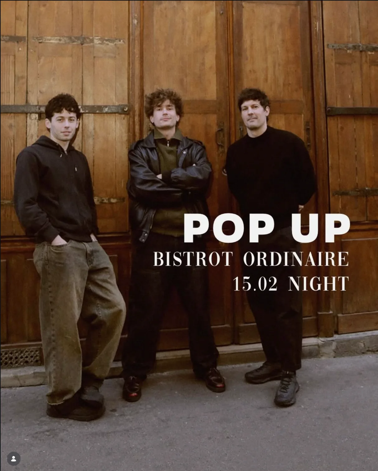 Pop‑up culinaire fin de carrière — @_acasse​