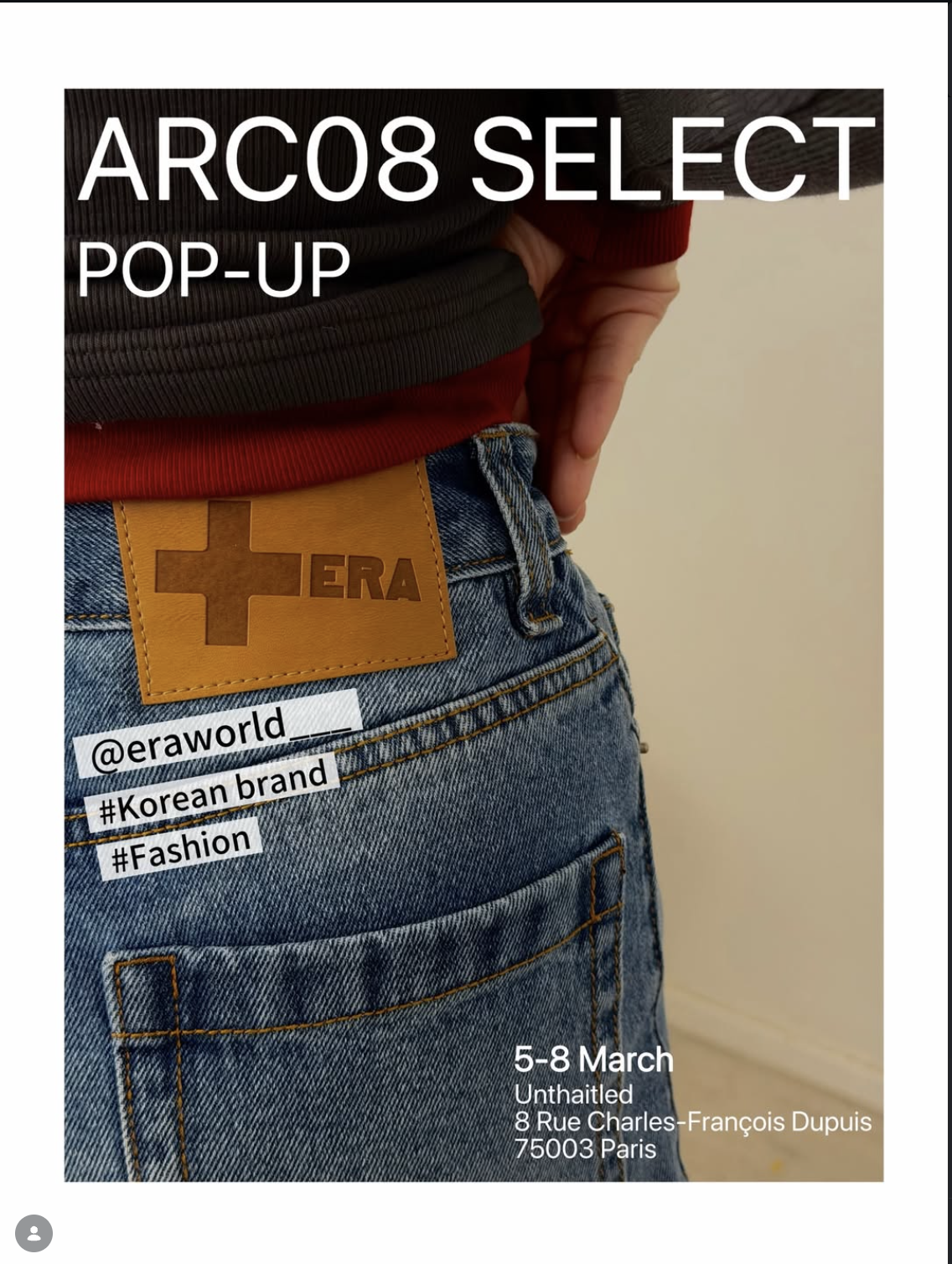 ARC08 Select Pop-Up — ERA