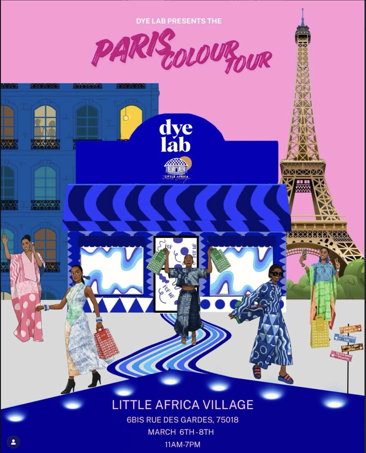 Dye Lab Pop-Up x Little Africa