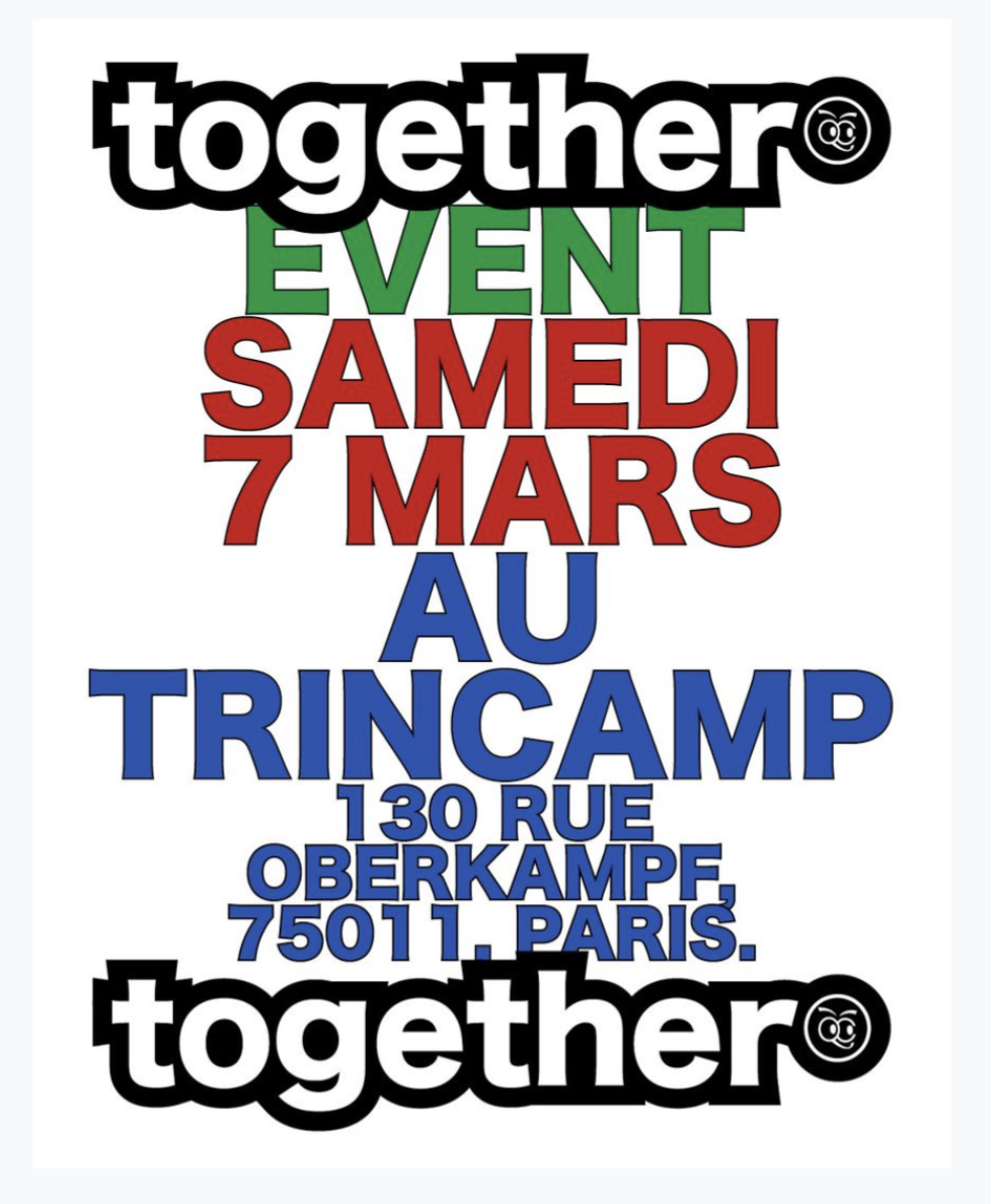 Together Event : Lancement de la marque streetwear "together" - Image 1