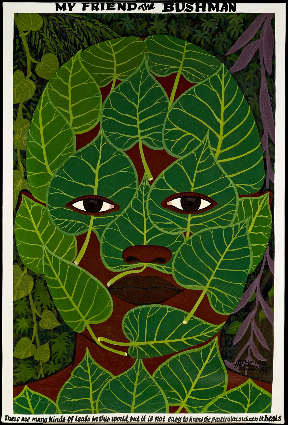 Exposition Kwame Akoto (Almighty God) au Musée du Quai Branly