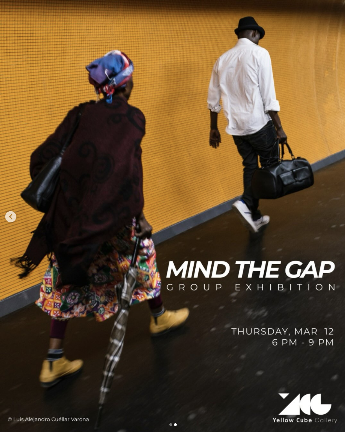 Exposition Collective "MIND THE GAP" : L'univers du métro parisien à la Yellow Cube Gallery