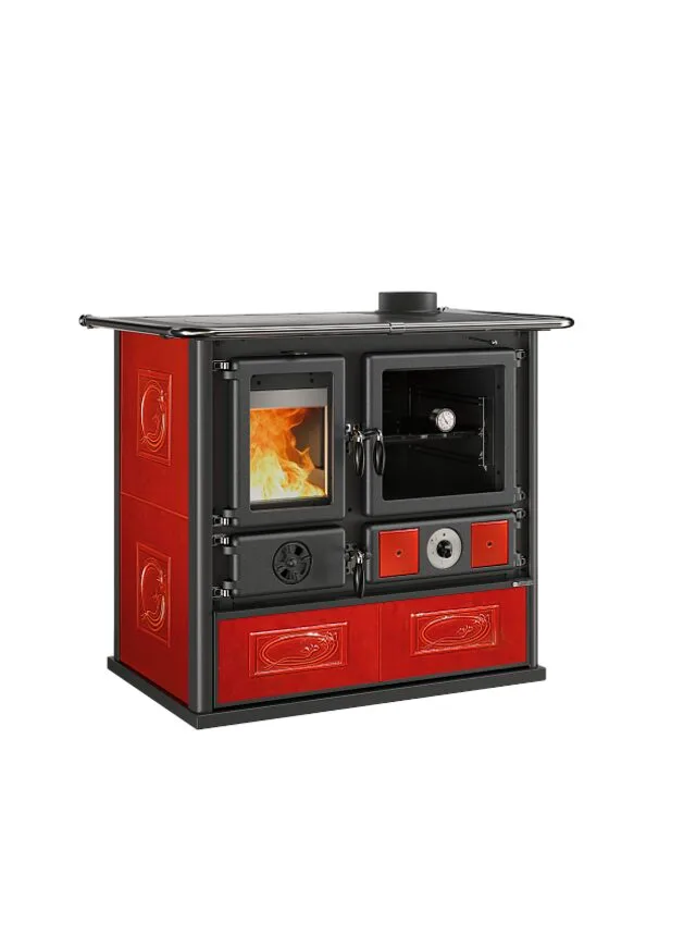 Hydro Wood Cookstove La Nordica Termorosa DSA Lean Liberty, 12.4 kW - Cv houtfornuis la nordica termorosa dsa lean liberty 12
