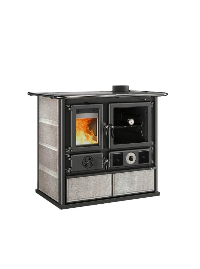 CV-houtfornuis La Nordica Termorosa DSA Lean Petra, 12,4 kW