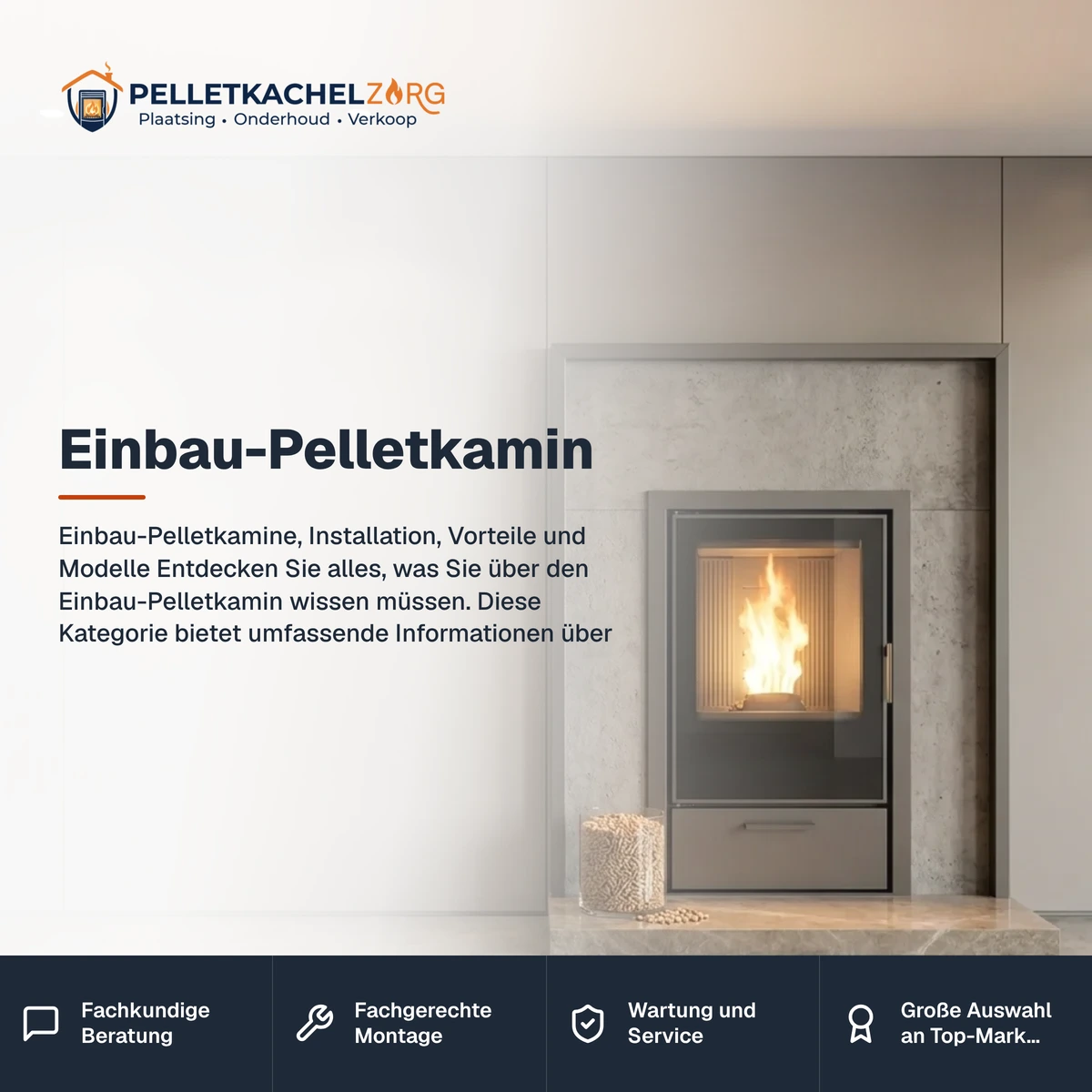 Einbau-Pelletkamin