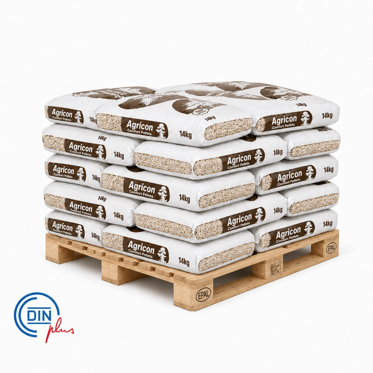 Demi-palette (33 × 14 kg)