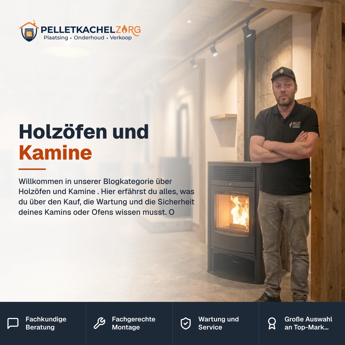 Holzöfen und Kamine