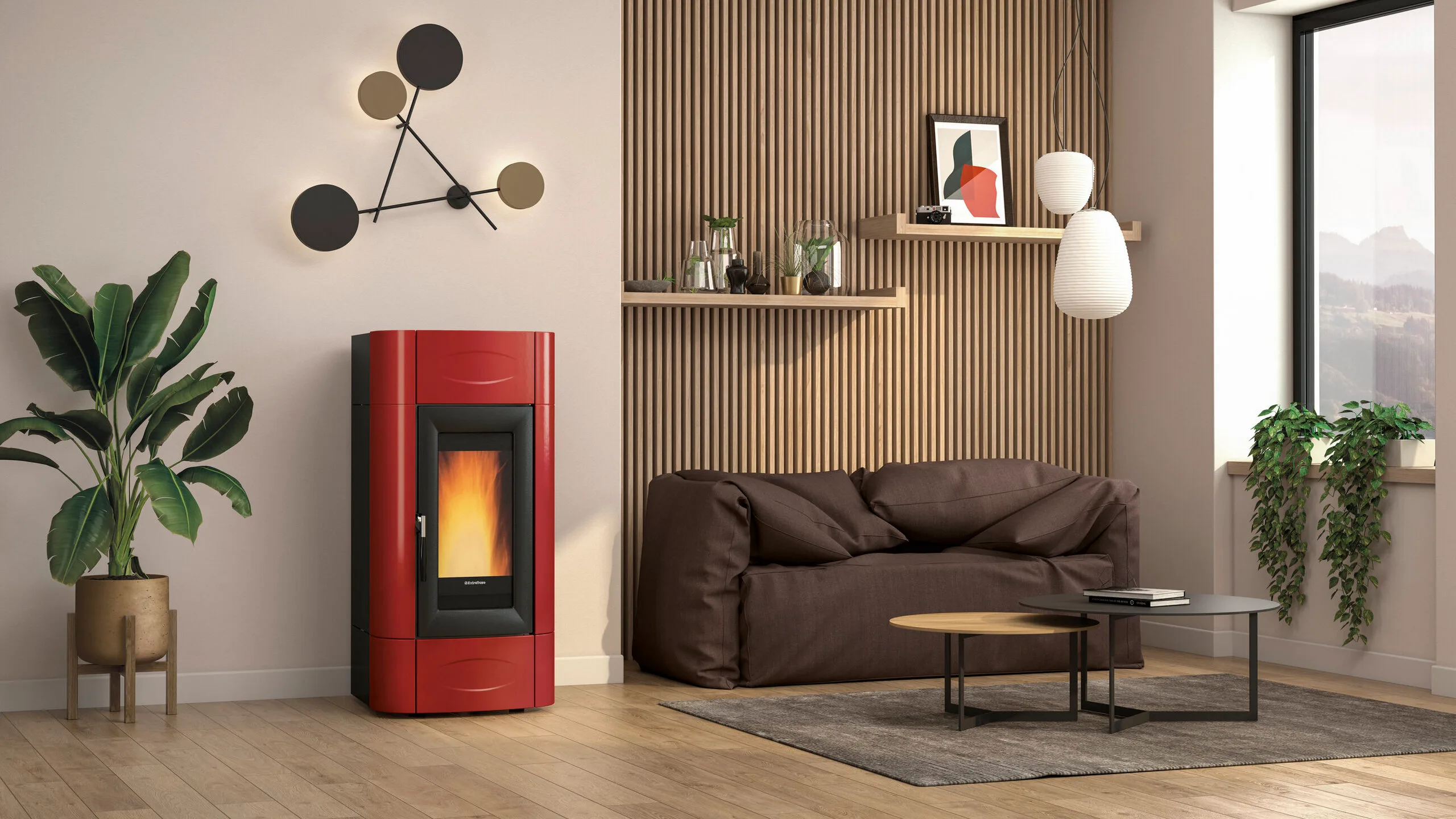 Pelletkachel Extraflame Isidora Idro H20 5.0.16 – 23,1 kW