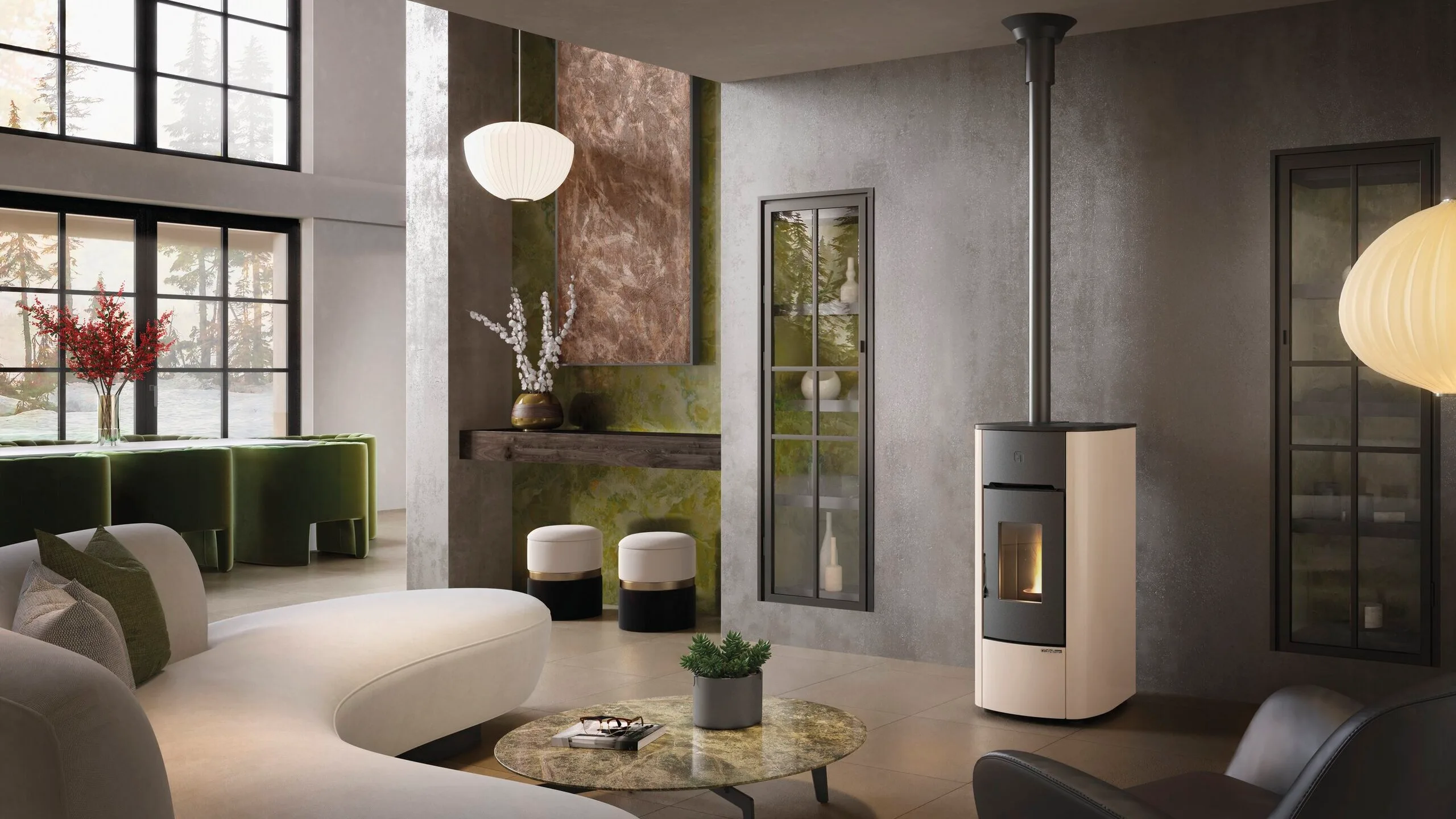 Pelletkachel Extraflame Angelica – 8,0 kW