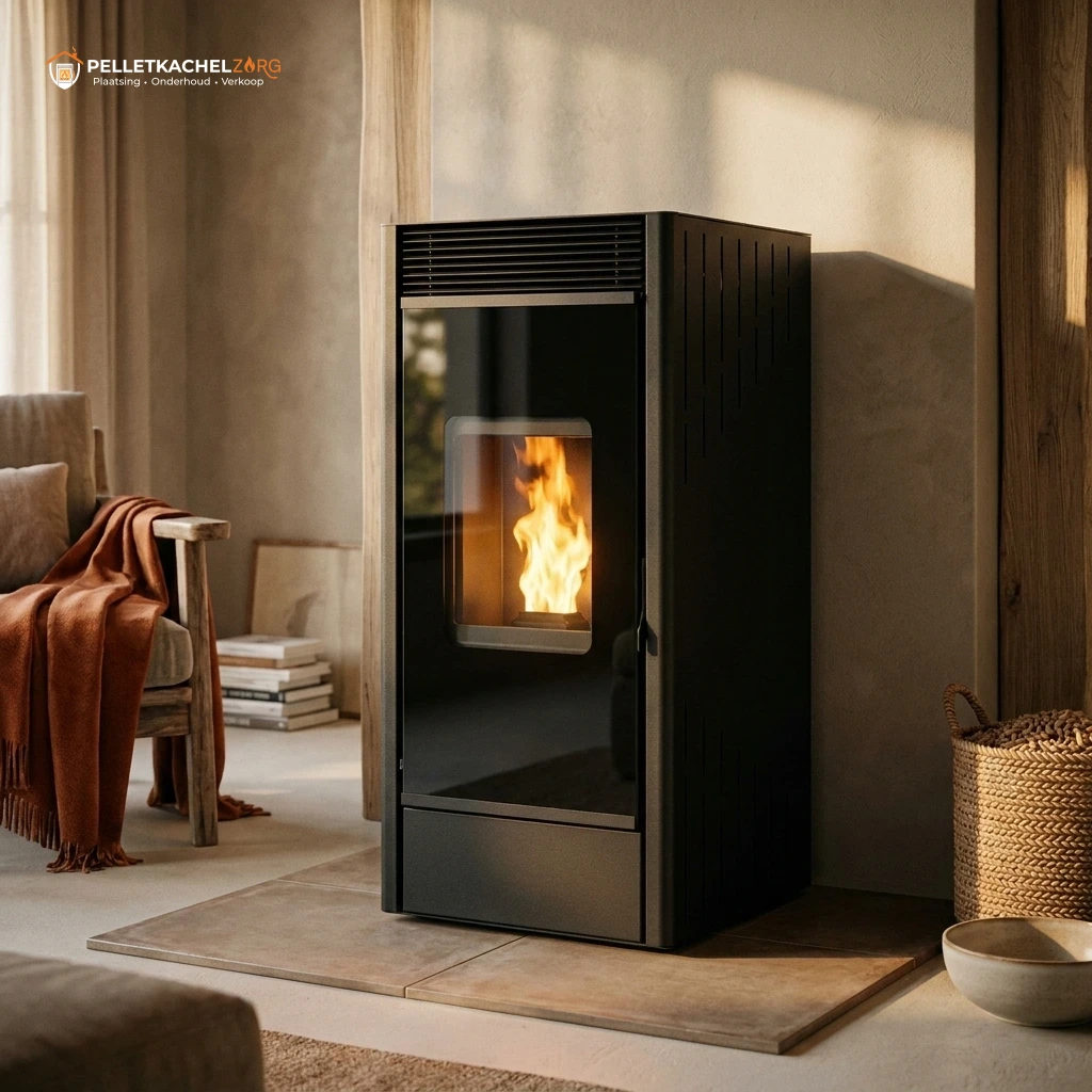 Pelletkachel TMC 1250 Power Glass – 11,1 kW – 8