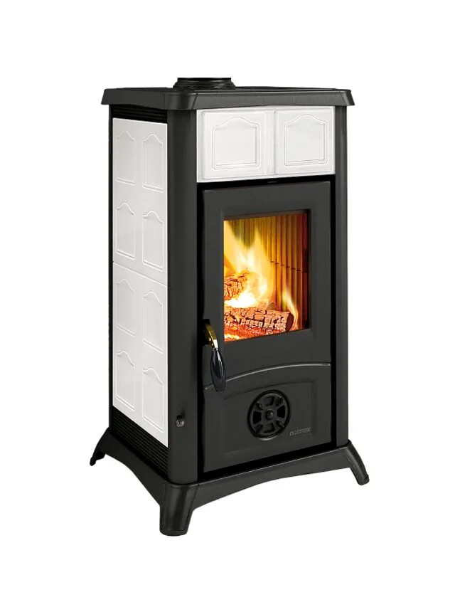 Houtkachel La Nordica Gemma Lean Ceramica – 6,5 kW