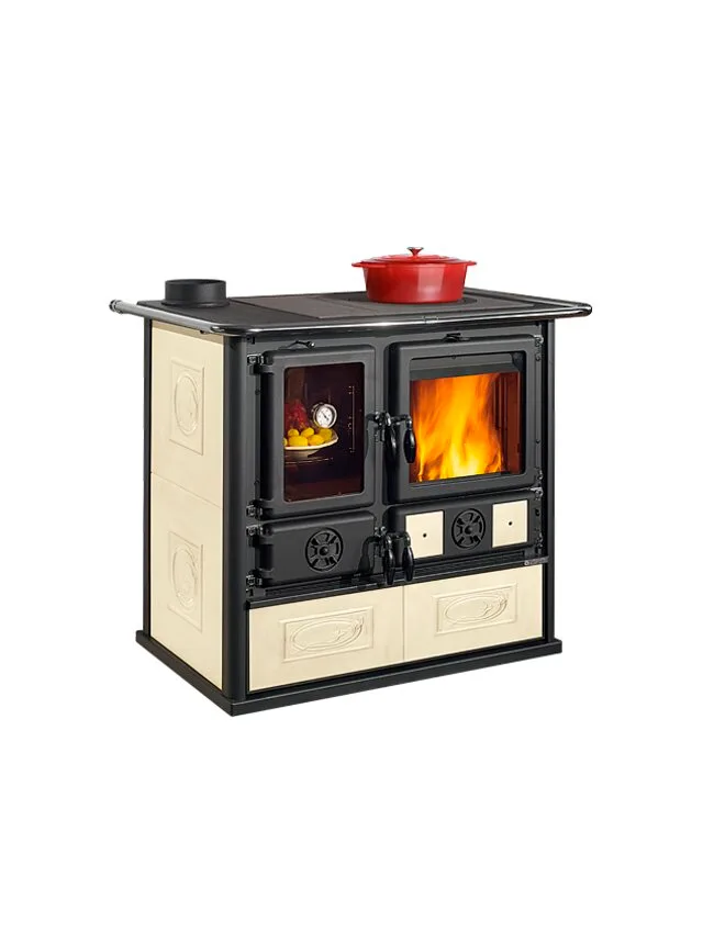 Houtfornuis La Nordica Rosa SX Reverse.16 Ceramica – 8,2 kW