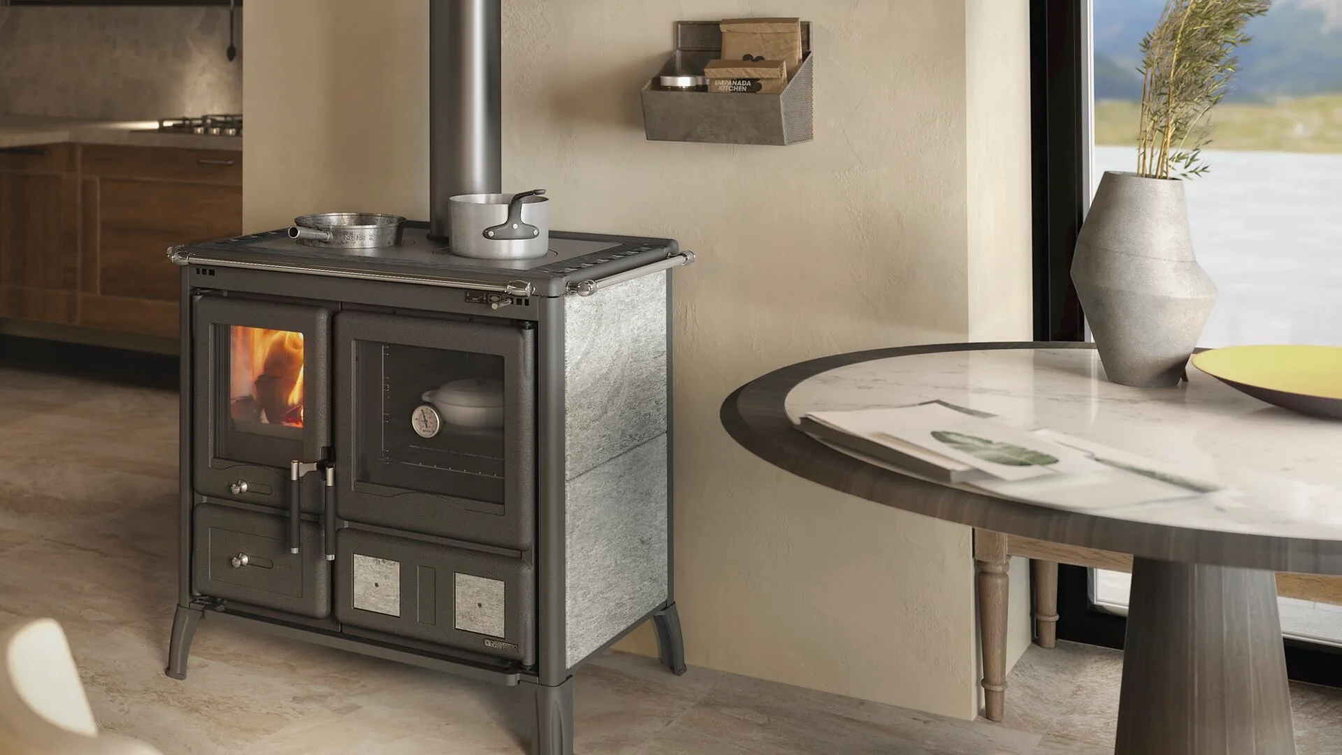 Houtfornuis La Nordica Gardenia.16 Petra – 9,5 kW 3