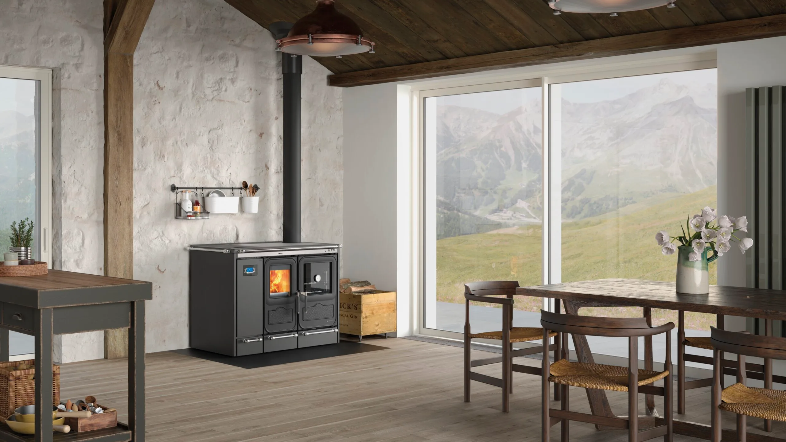 CV-houtkachel La Nordica Sierra.16 – 15,4 kW 2