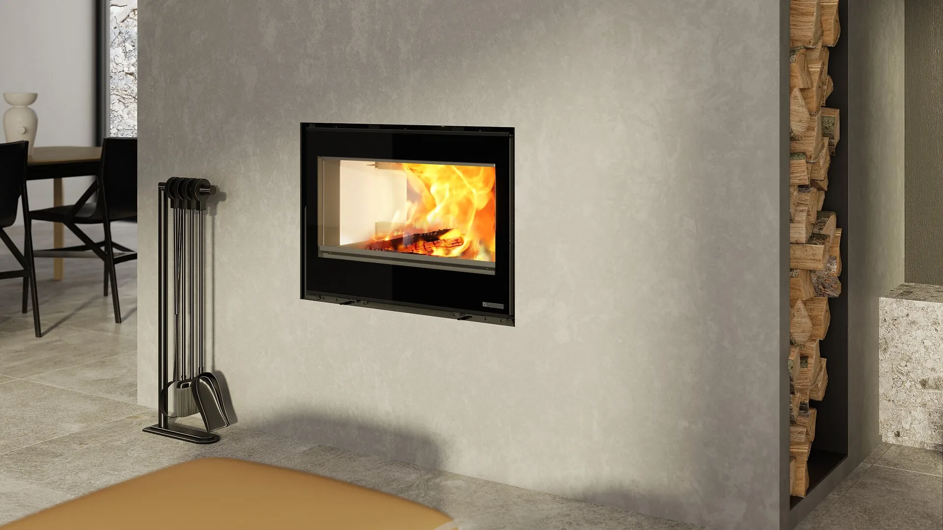 Inzethaard La Nordica Inserto 80 Lean – 9,5 kW 3