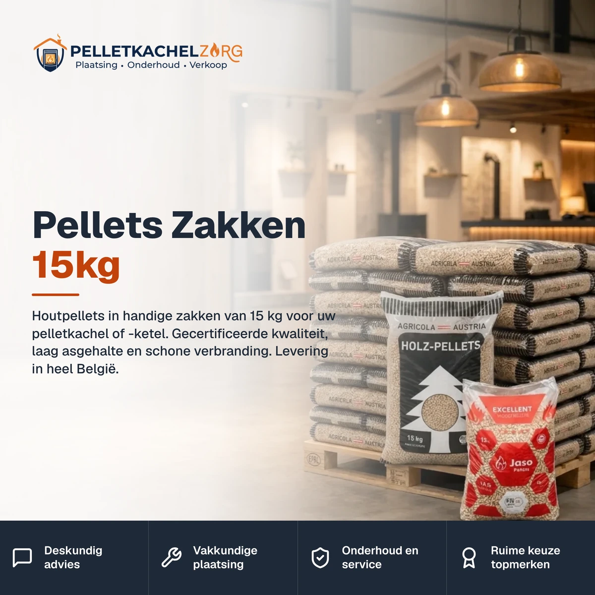 Pellets Zakken 15kg