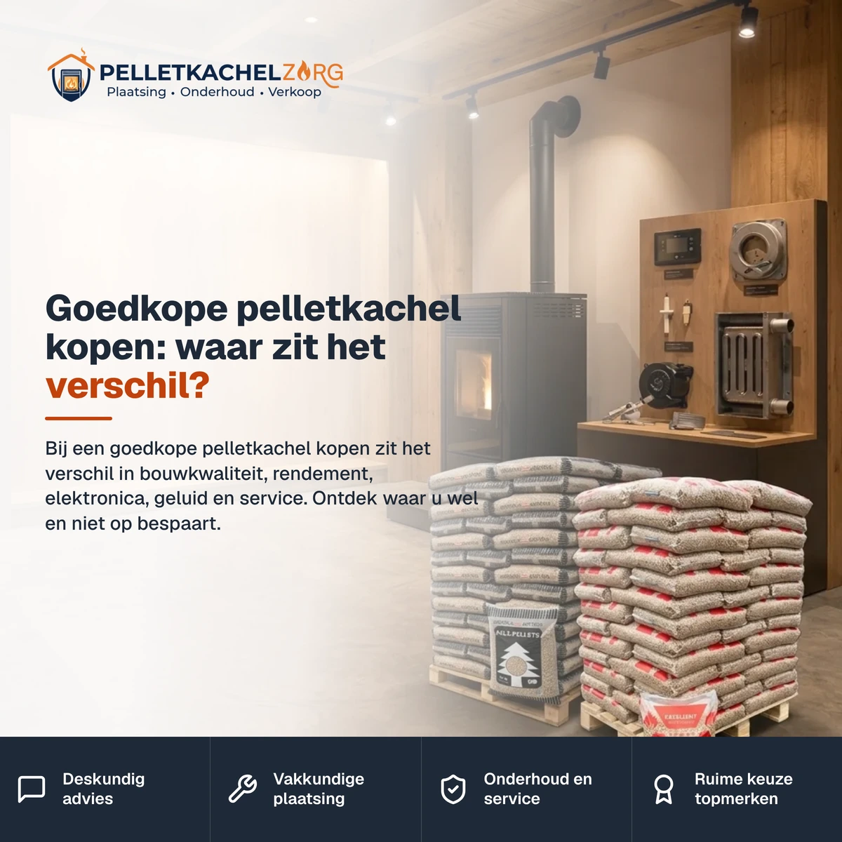 Goedkope pelletkachel kopen: waar zit het verschil?