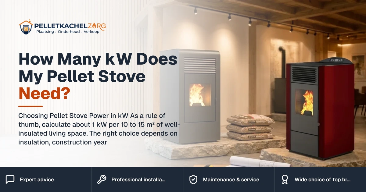 pellet stove power kW – How Many kW Does My Pellet Stove Need?