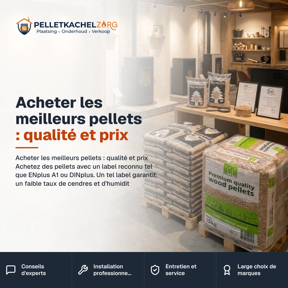 Acheter les meilleurs pellets : qualité et prix