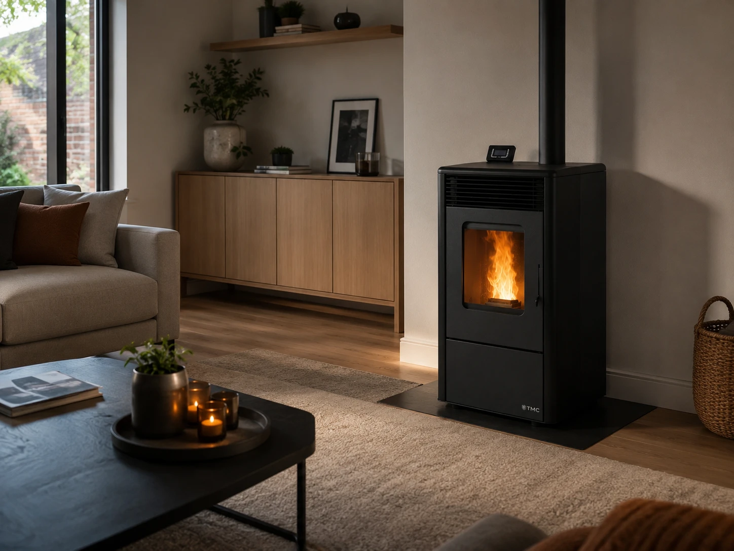 Pelletkachel TMC 810 Elegance – 8,14 kW – 8