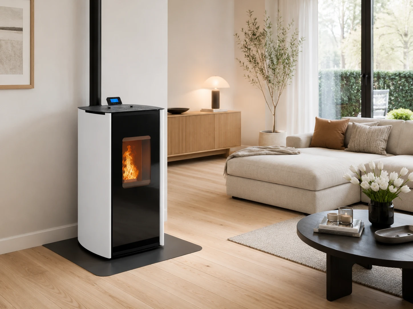 Pelletkachel TMC 810 Glass – 8,14 kW – 8