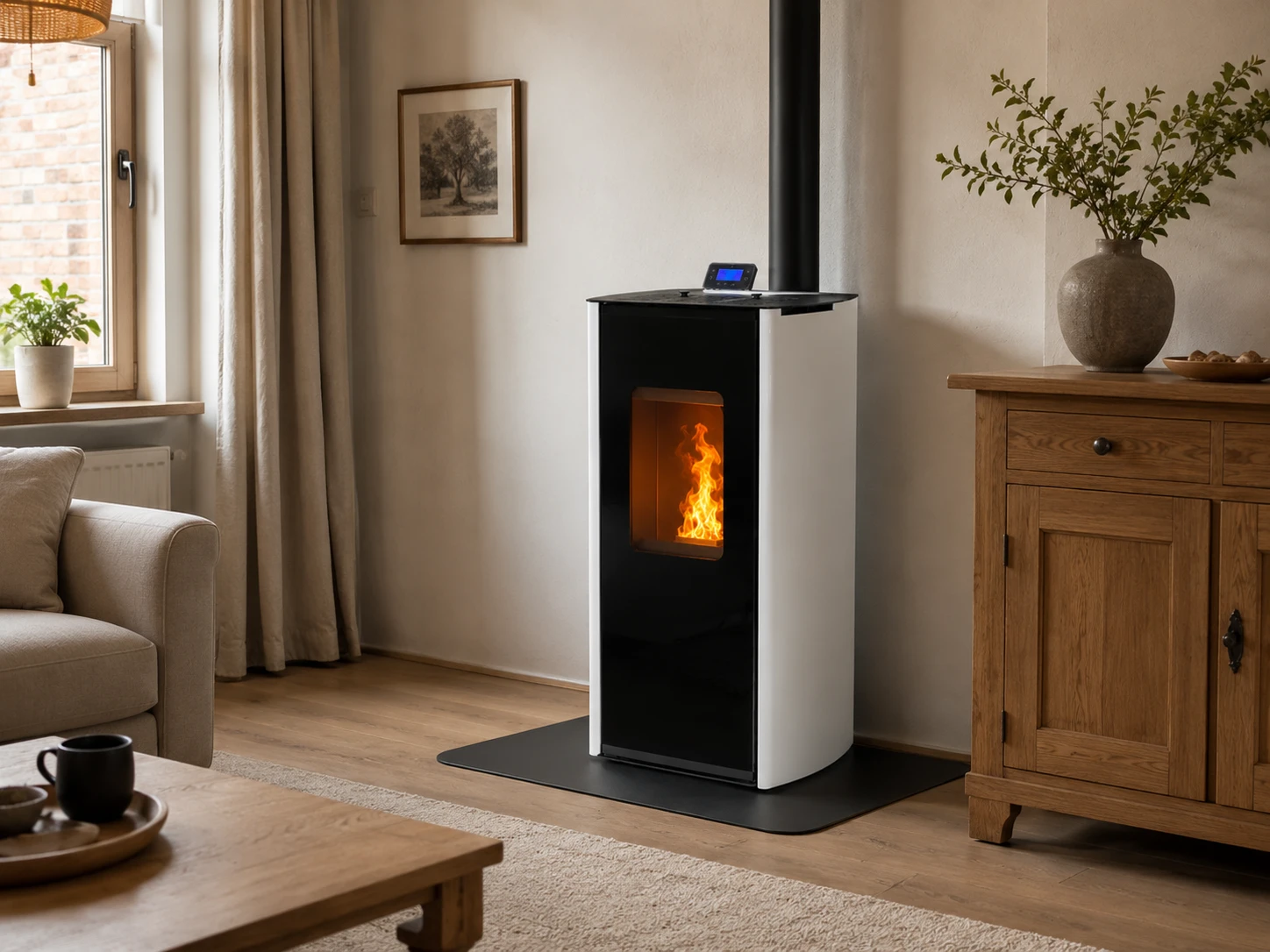 Pelletkachel TMC 810 Glass – 8,14 kW – 5