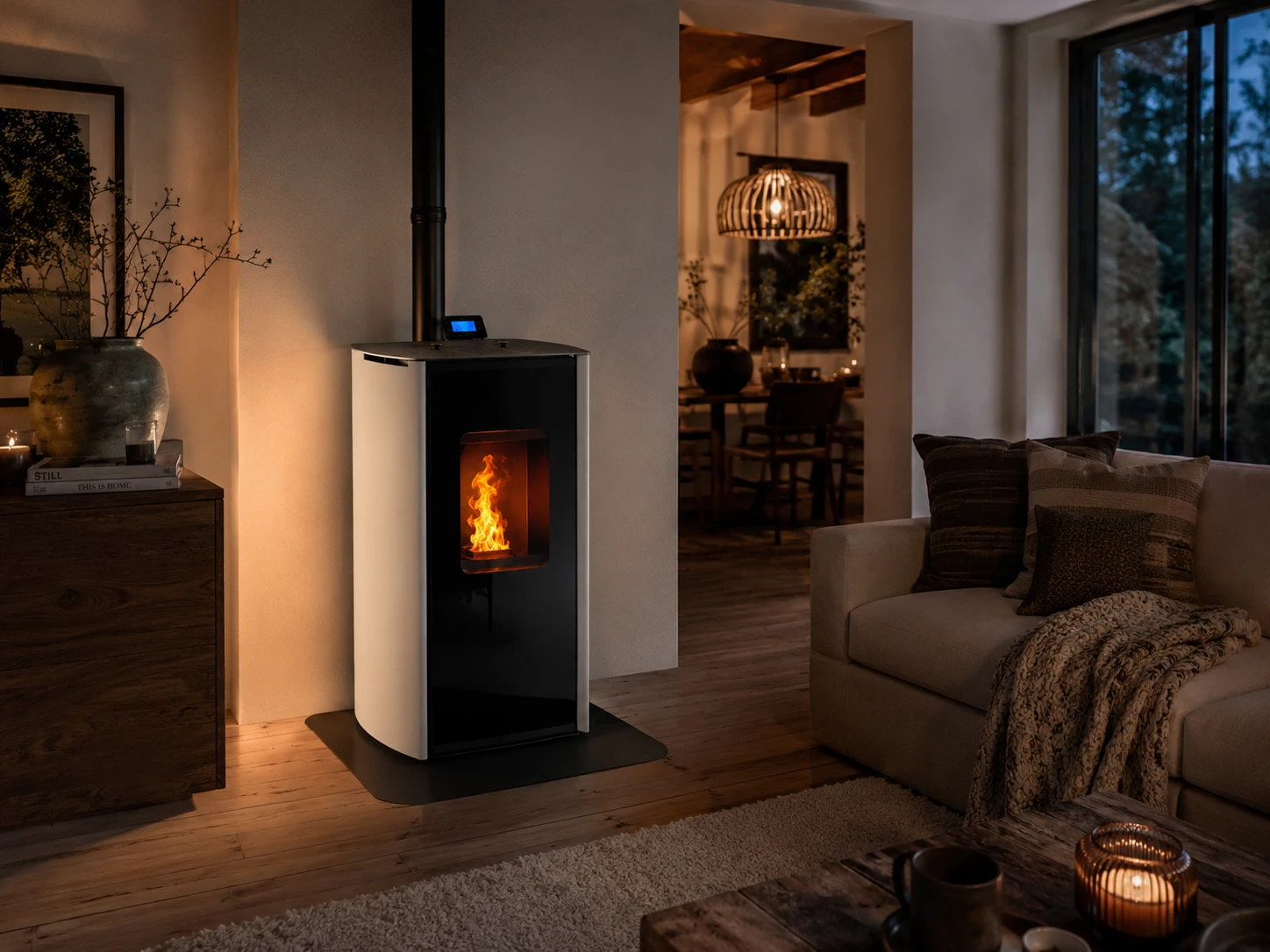 Pelletkachel TMC 810 Glass – 8,14 kW – 7