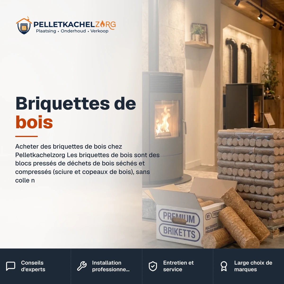 Briquettes de bois