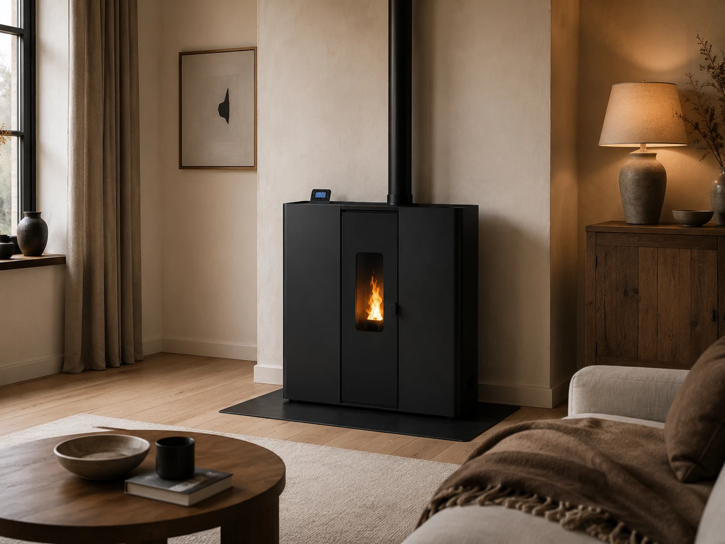 Pelletkachel TMC 850 Slim – 9,16 kW – 7