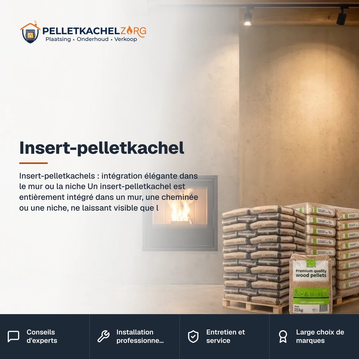 Insert-pelletkachel