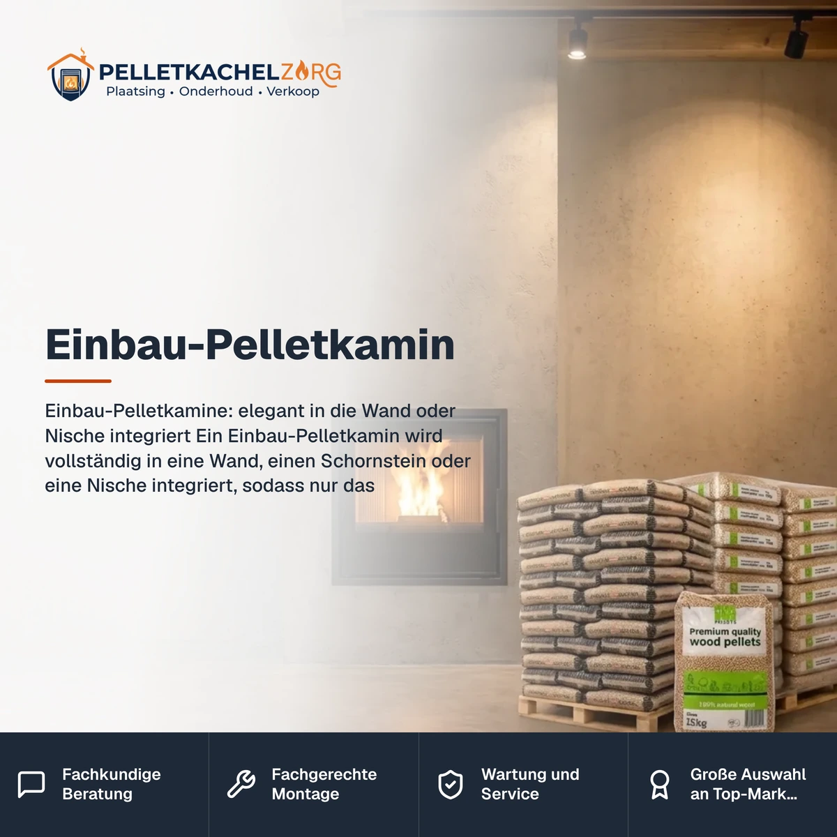Einbau-Pelletkamin