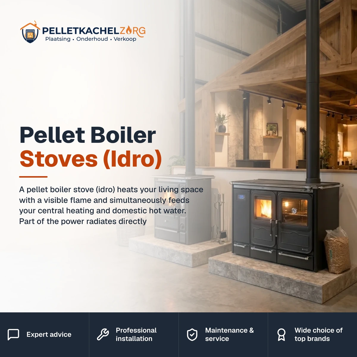 Pellet Boiler Stoves (Idro)