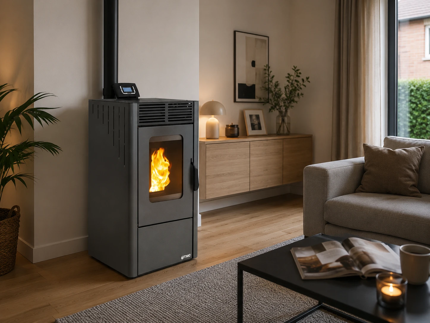 Pelletkachel TMC 900 Essential – 9,0 kW – 5
