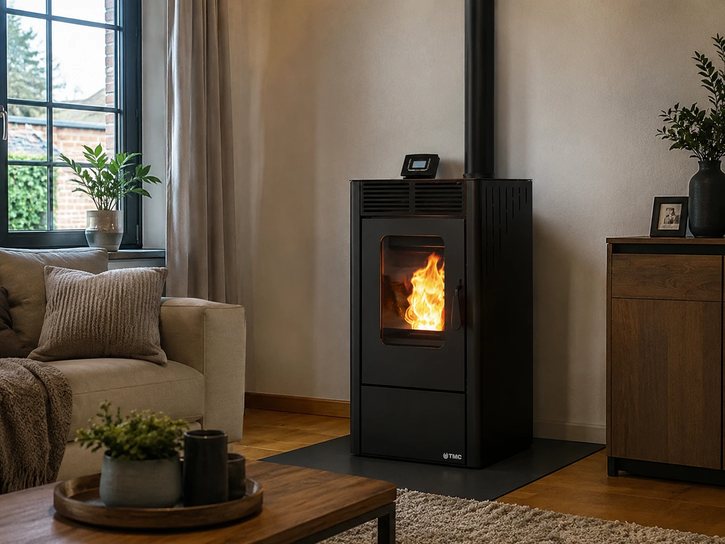 Pelletkachel TMC 900 Essential – 9,0 kW – 7