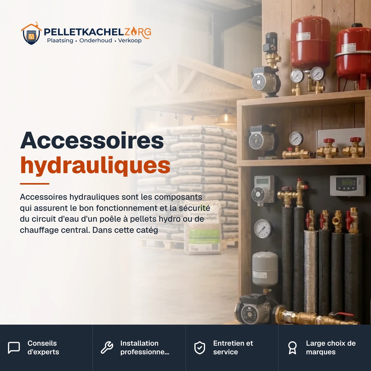 Accessoires hydrauliques