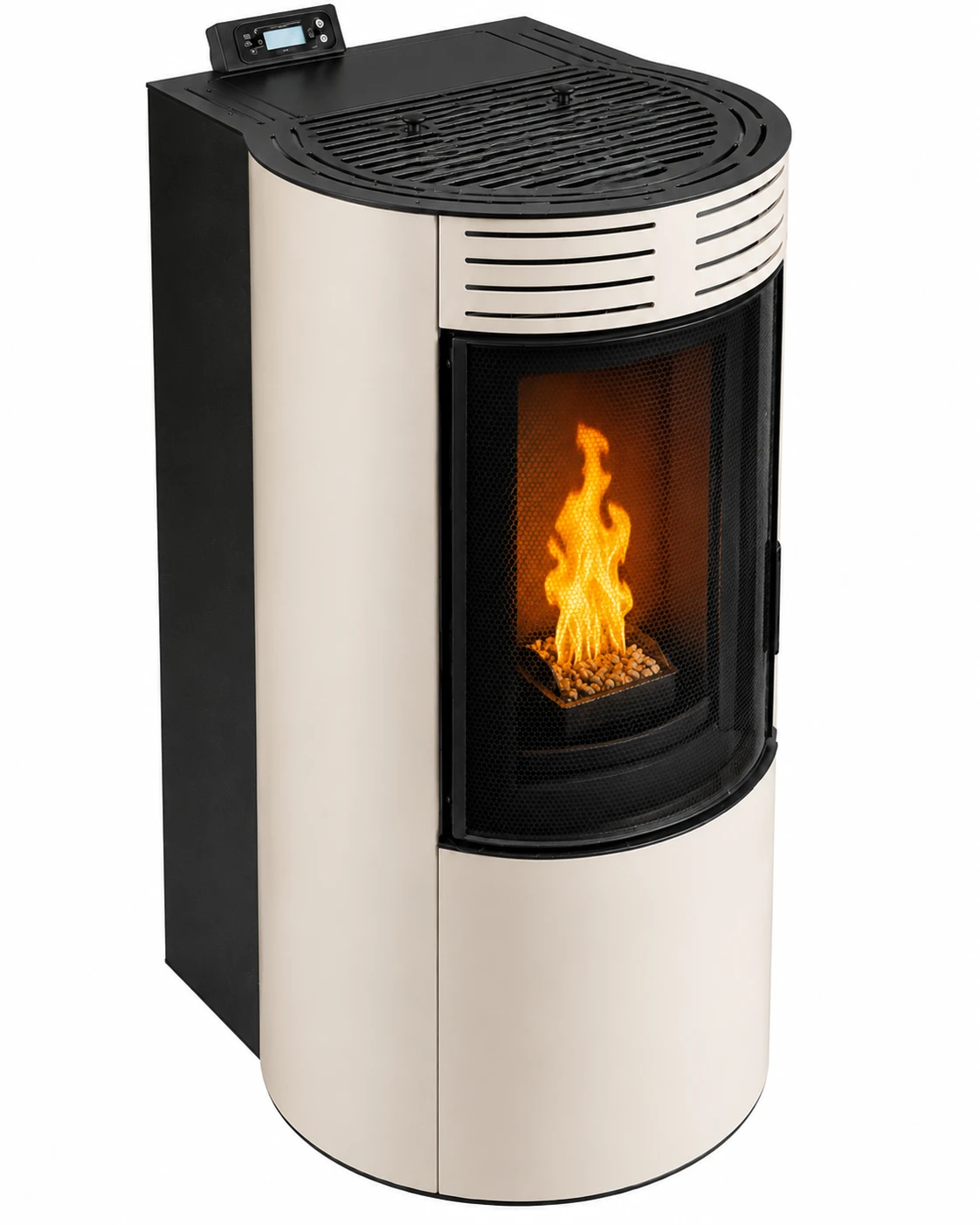 Pelletkachel TMC 900 Ronde Glass – 9,0 kW – 4