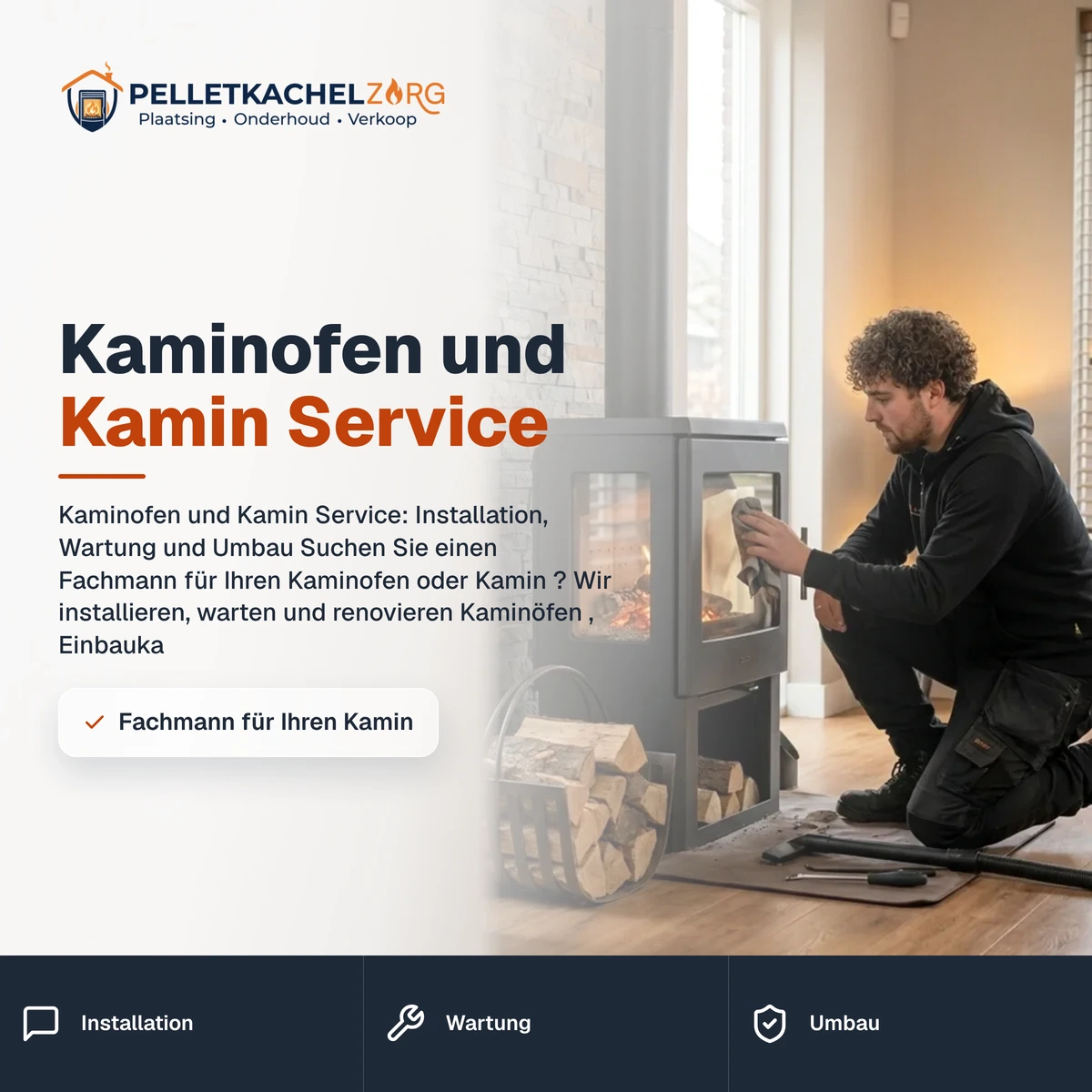 Kaminofen und Kamin Service