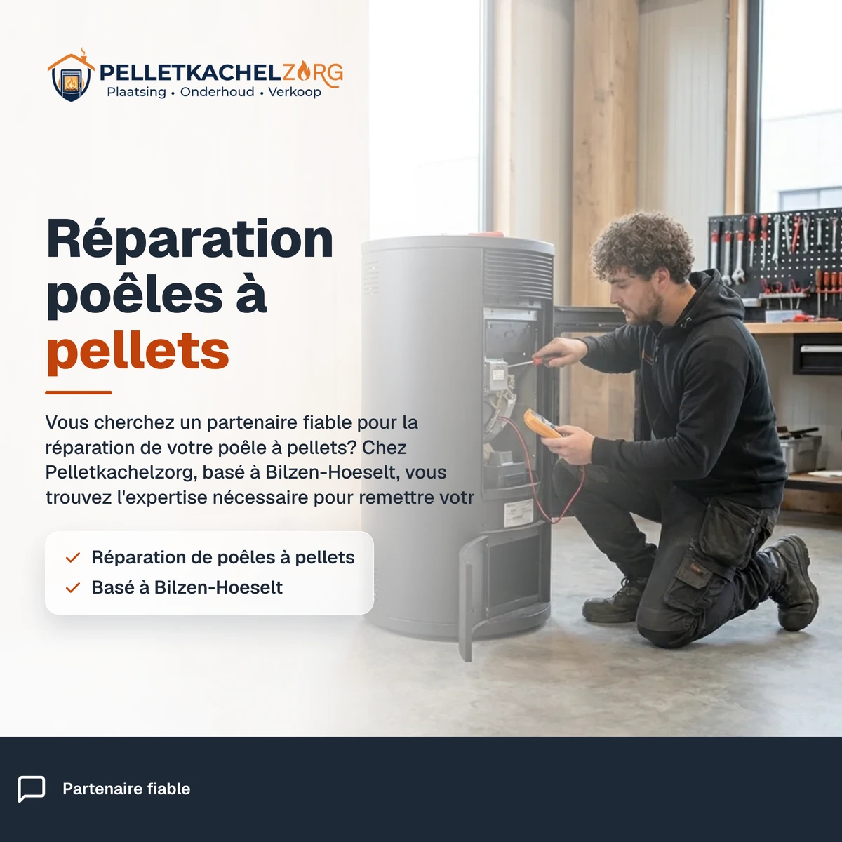 Réparation poêles à pellets