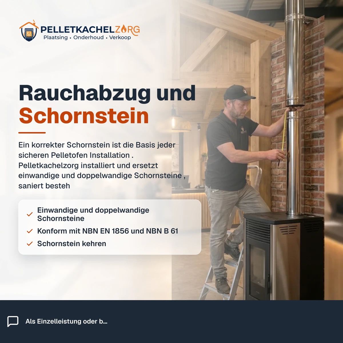 Rauchabzug und Schornstein