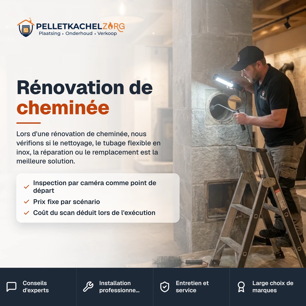 Rénovation de cheminée