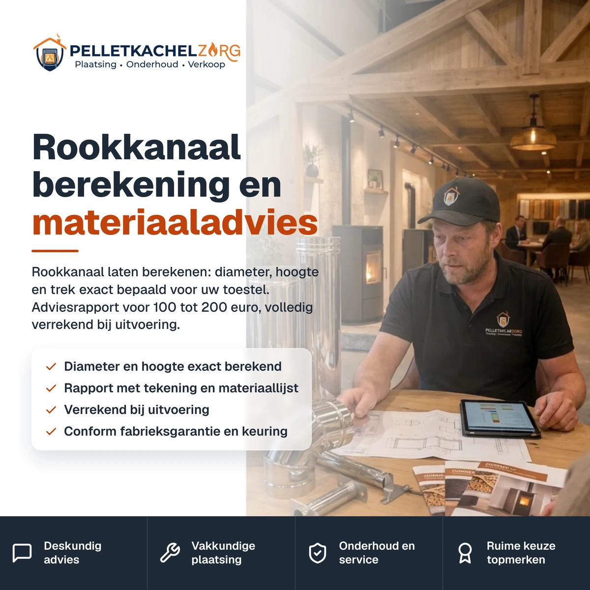 Rookkanaal berekening en materiaaladvies
