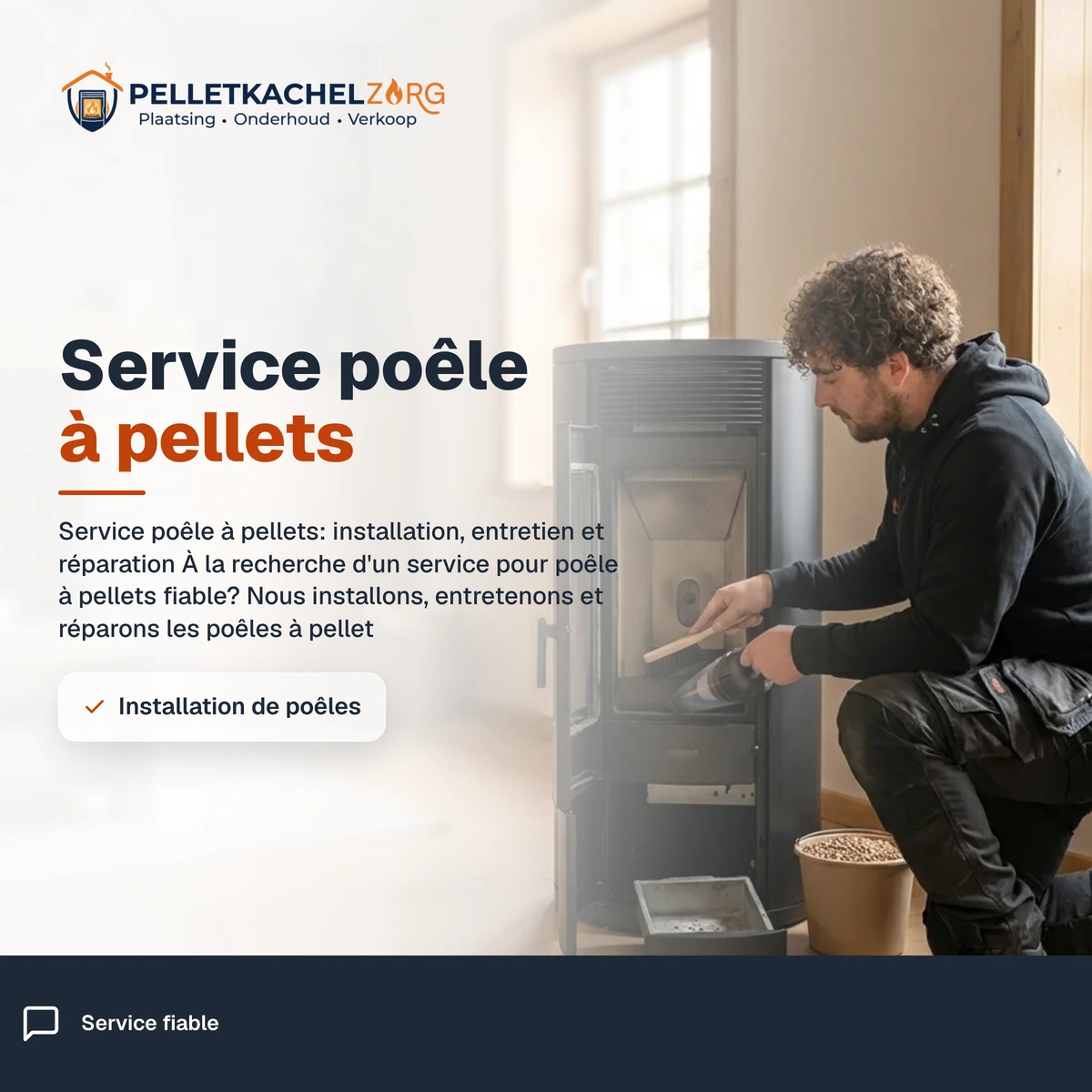 Service poêle à pellets