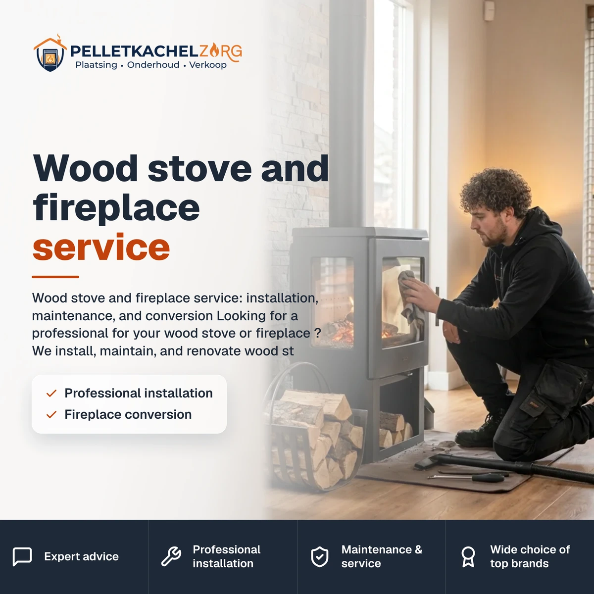 Wood stove and fireplace service