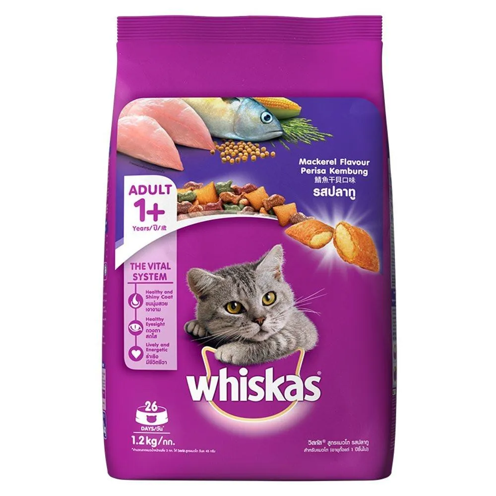 Hạt Whiskas Cho Mèo Trưởng Thành
